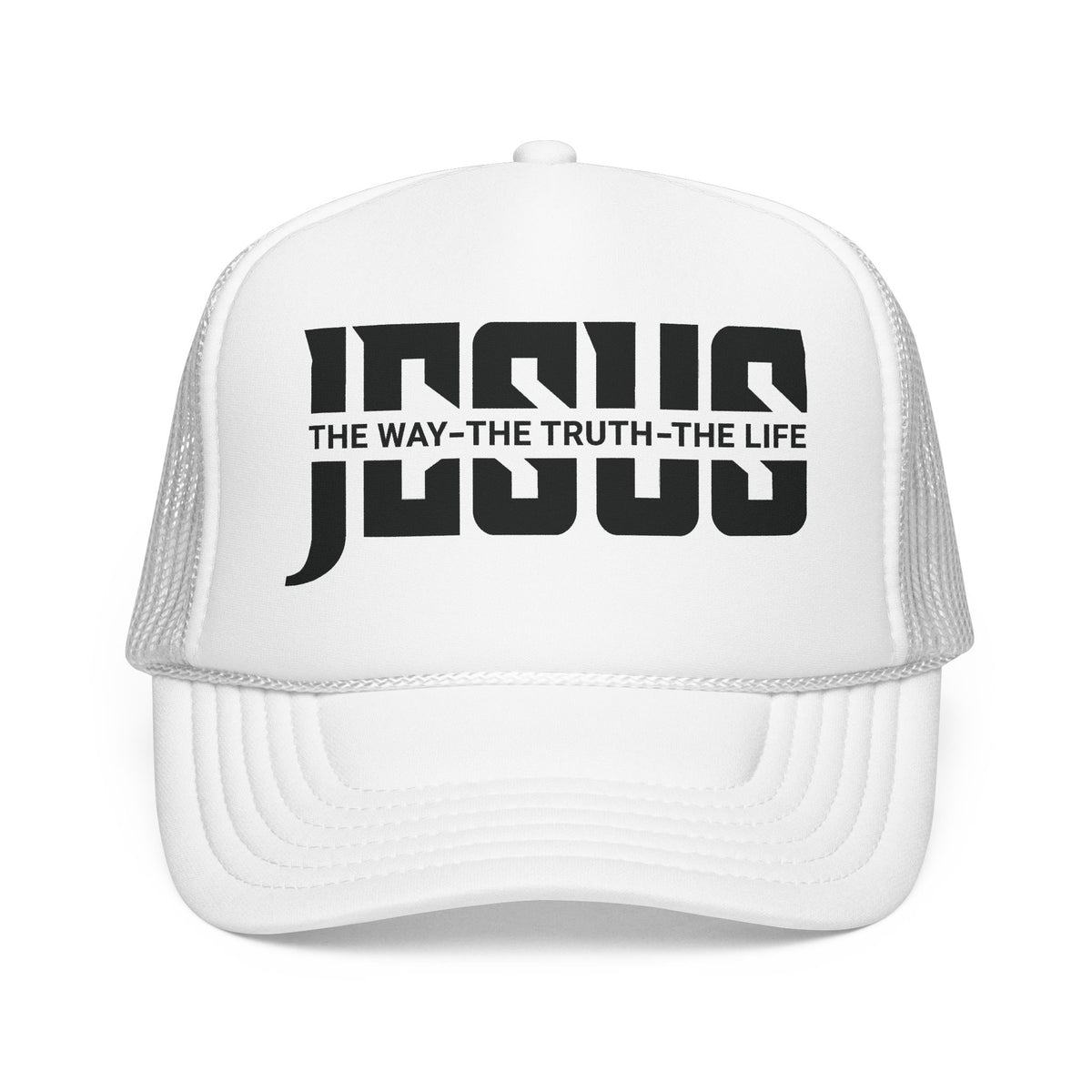 Jesus — The Way, The Truth, The Life" Trucker Hat
