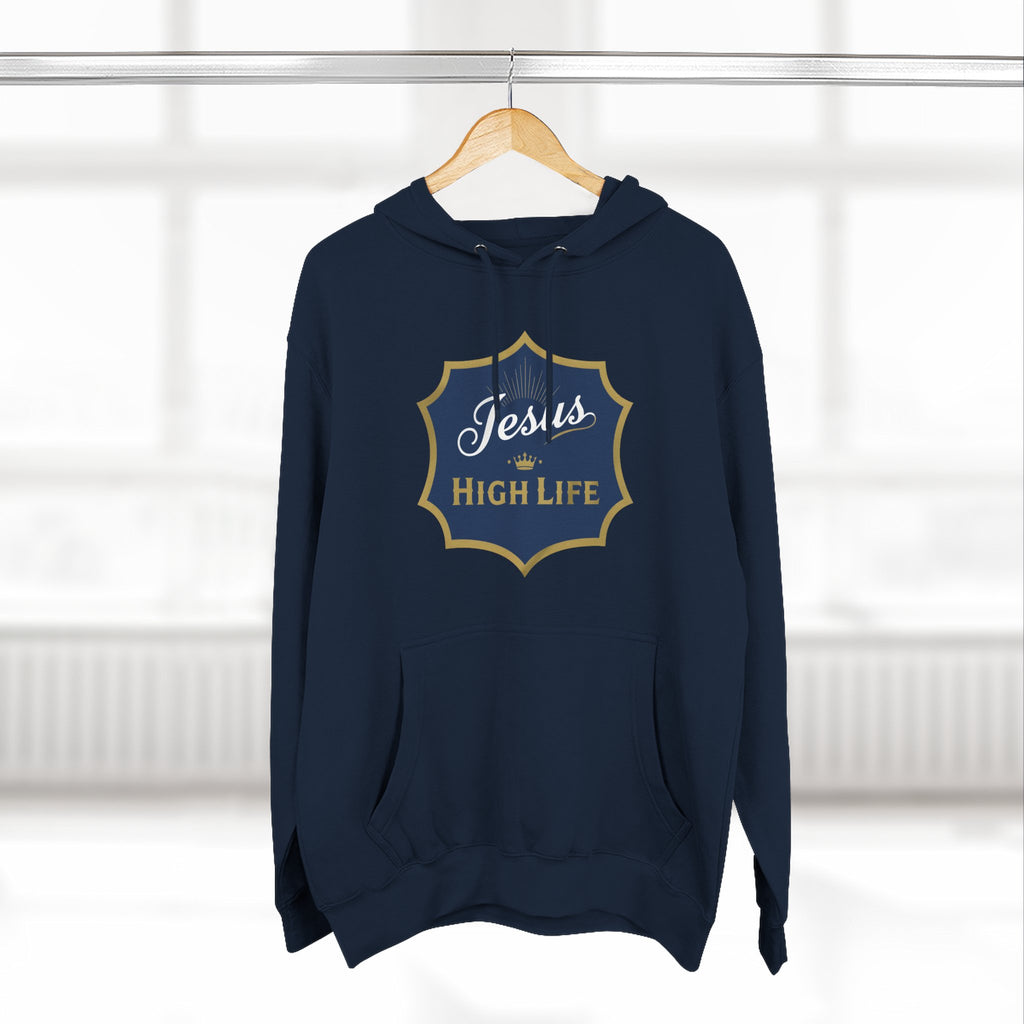 Jesus High Life Men's Hoodie