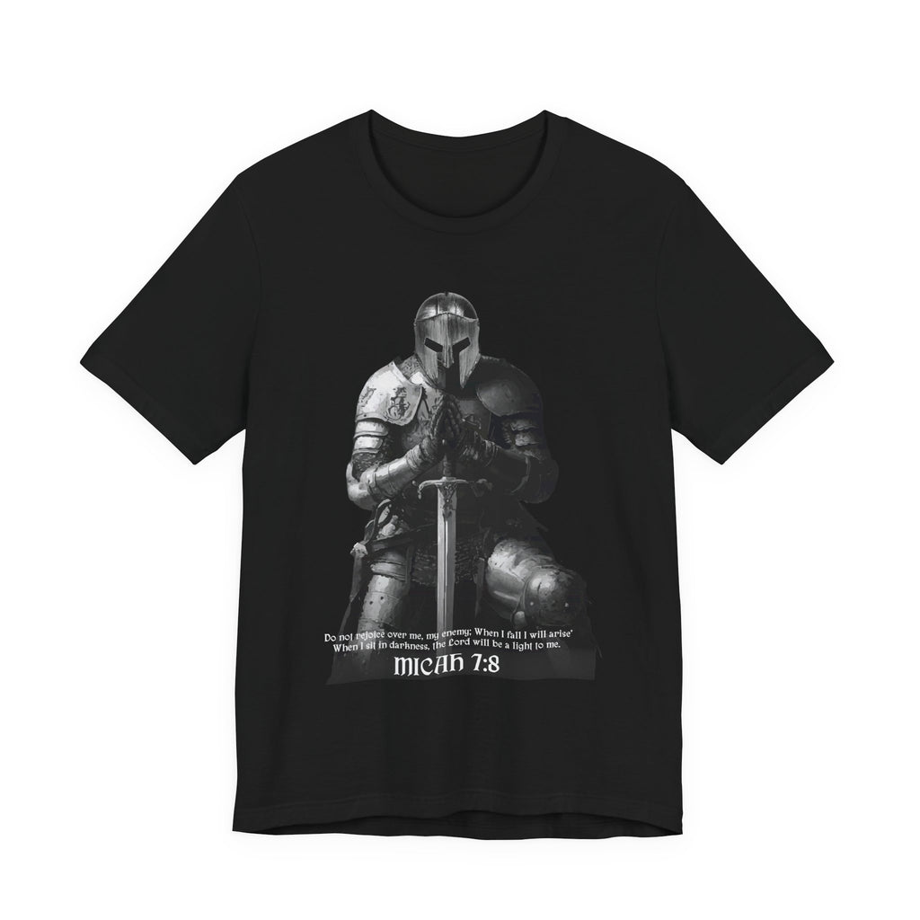 Micah 7:8 Armor of Light Men's T-Shirt
