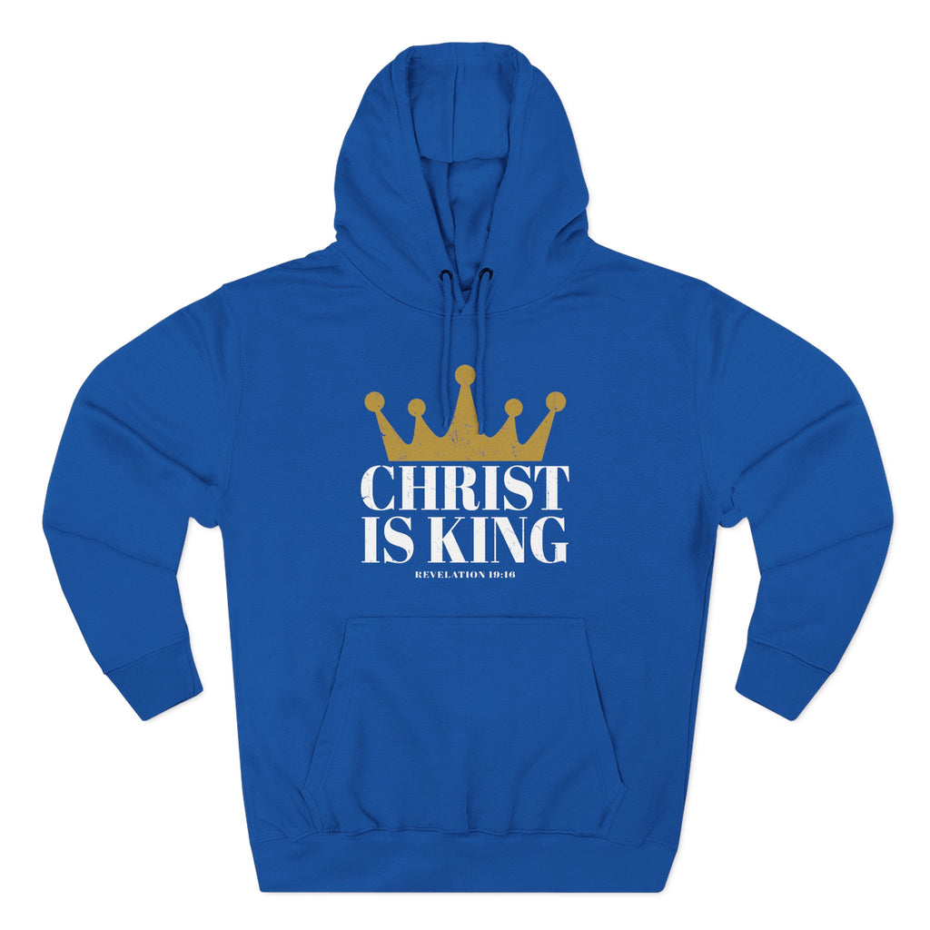 Christ Is King Premium Hoodie for Men