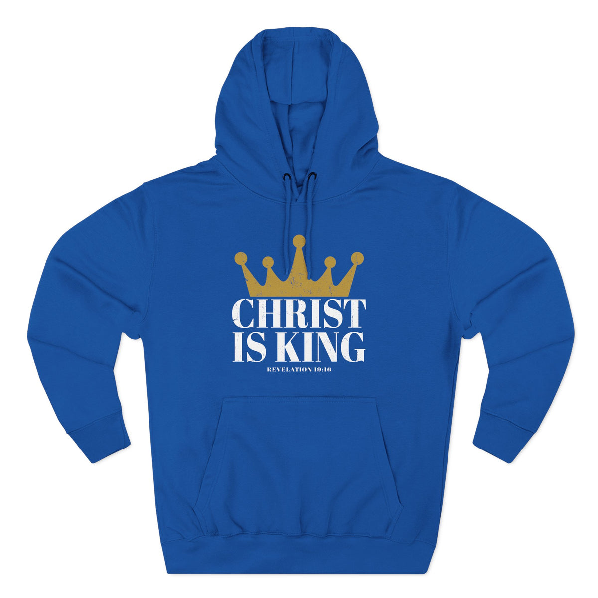 Christ Is King Premium Hoodie for Men