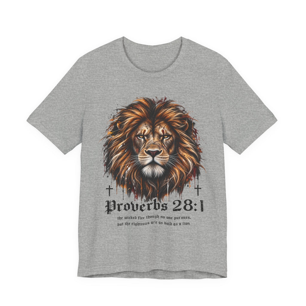 Lion of Judah - Joshua 1:9 Men's Premium Tee