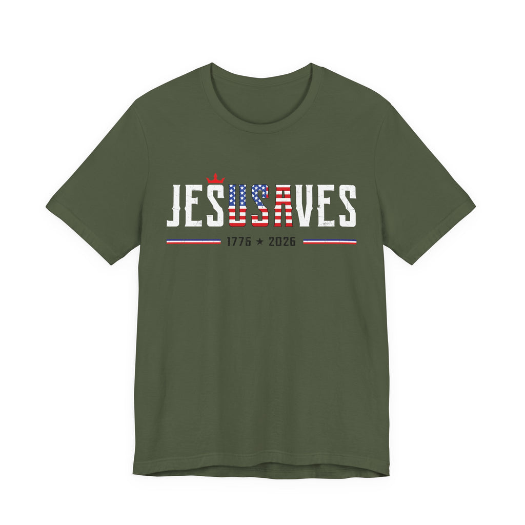 Jesus Saves premium tshirt