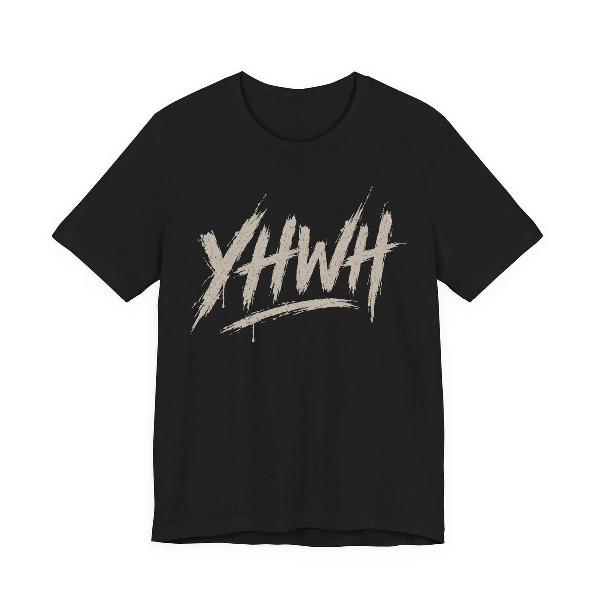 YHWH Brushed Design Premium T-Shirt