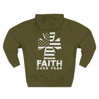 Faith Over Fear Patriotic Hoodie