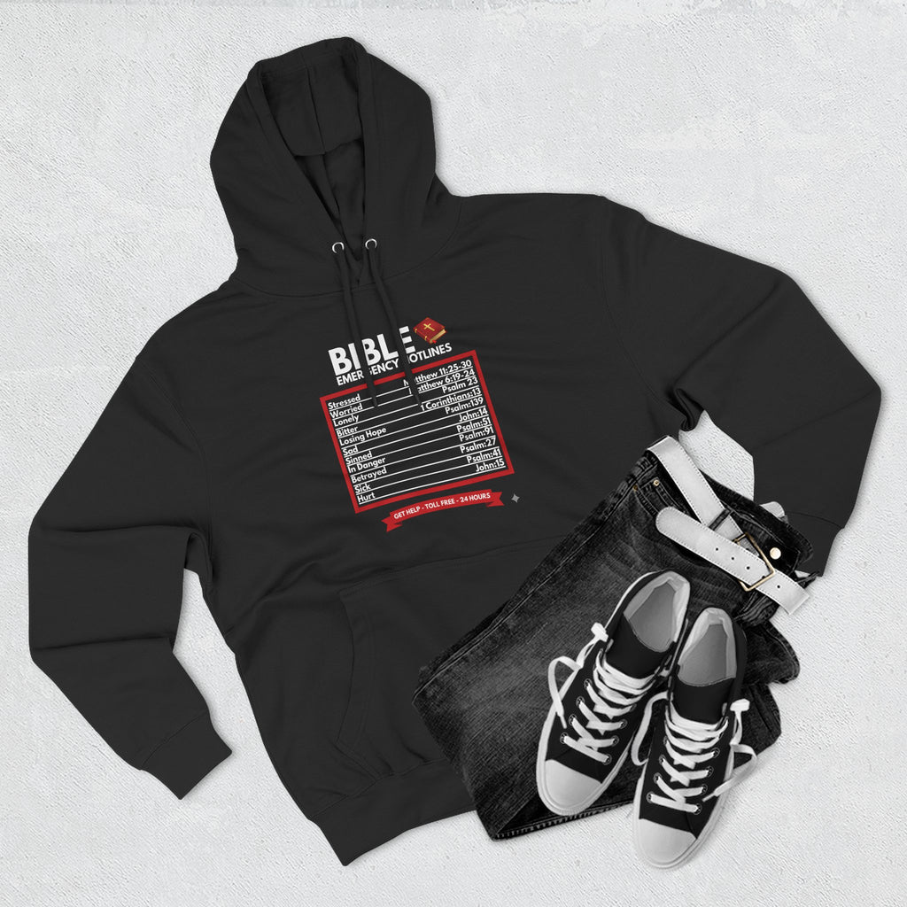 Bible Emergency Hotline Men's Hoodie