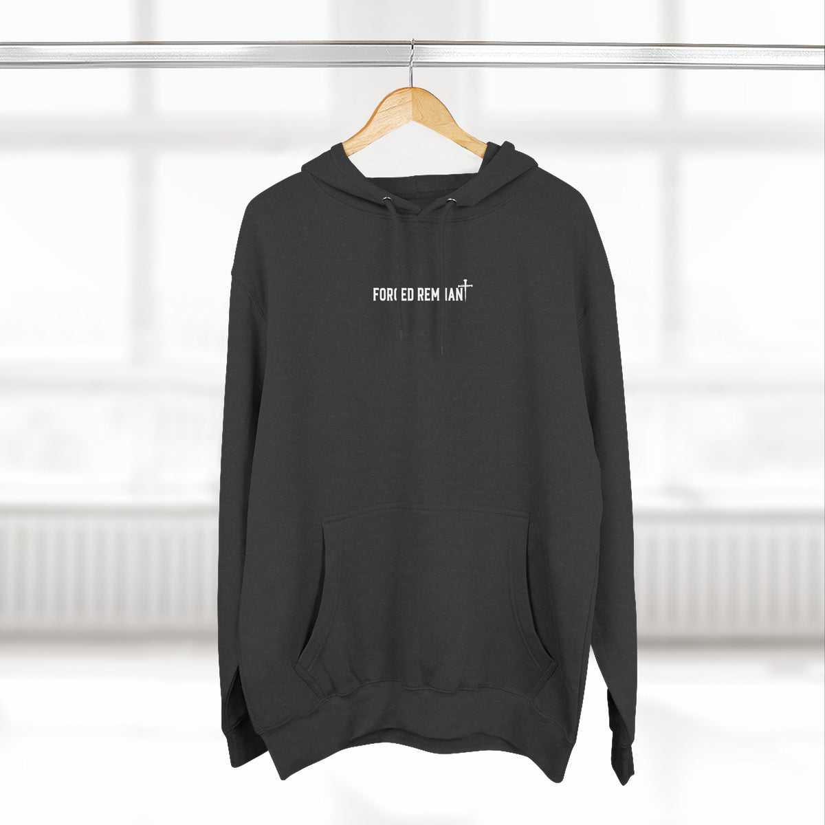 Faith Over Fear Distressed Flag Full Color Hoodie