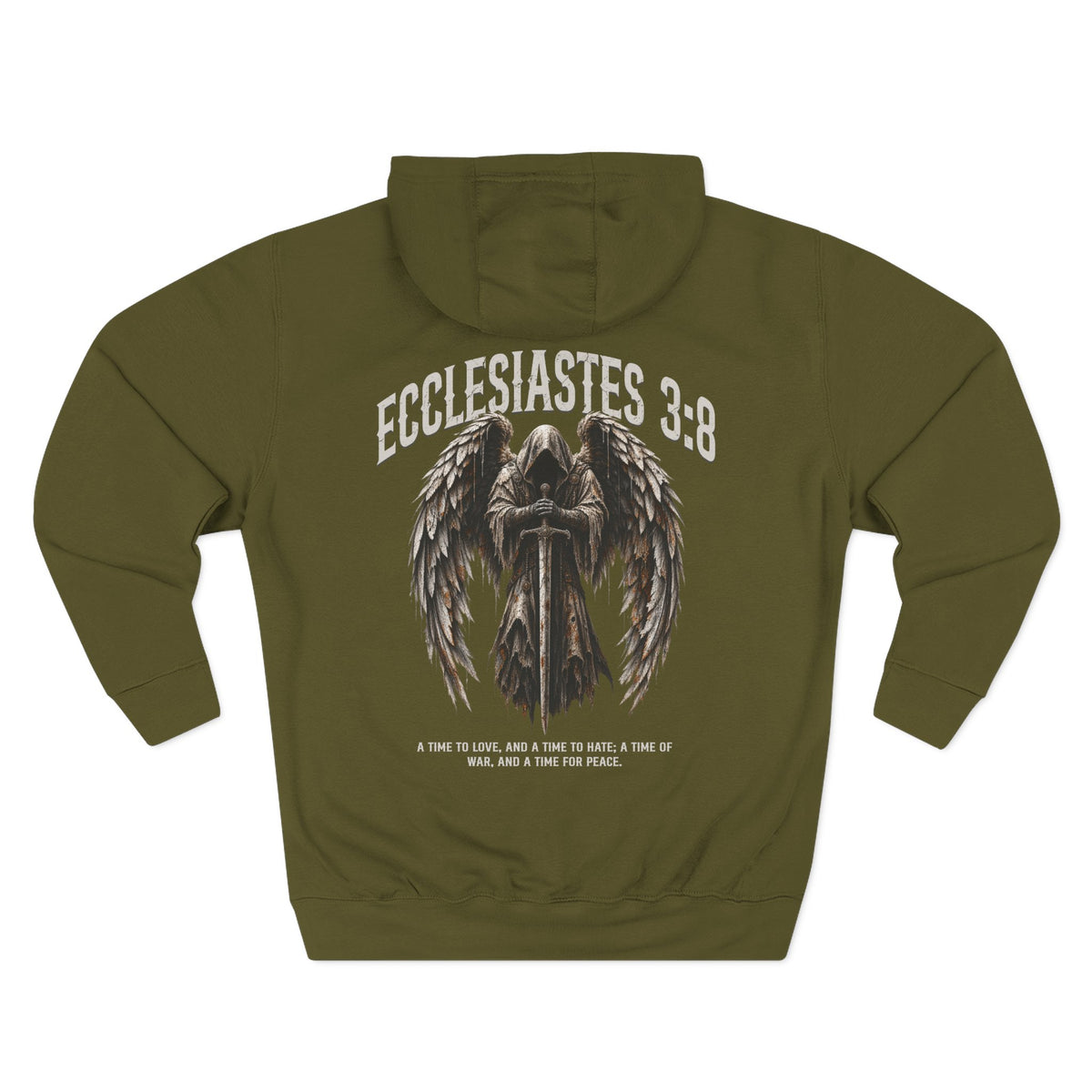 Time For War Ecclesiastes Men's Hoodie