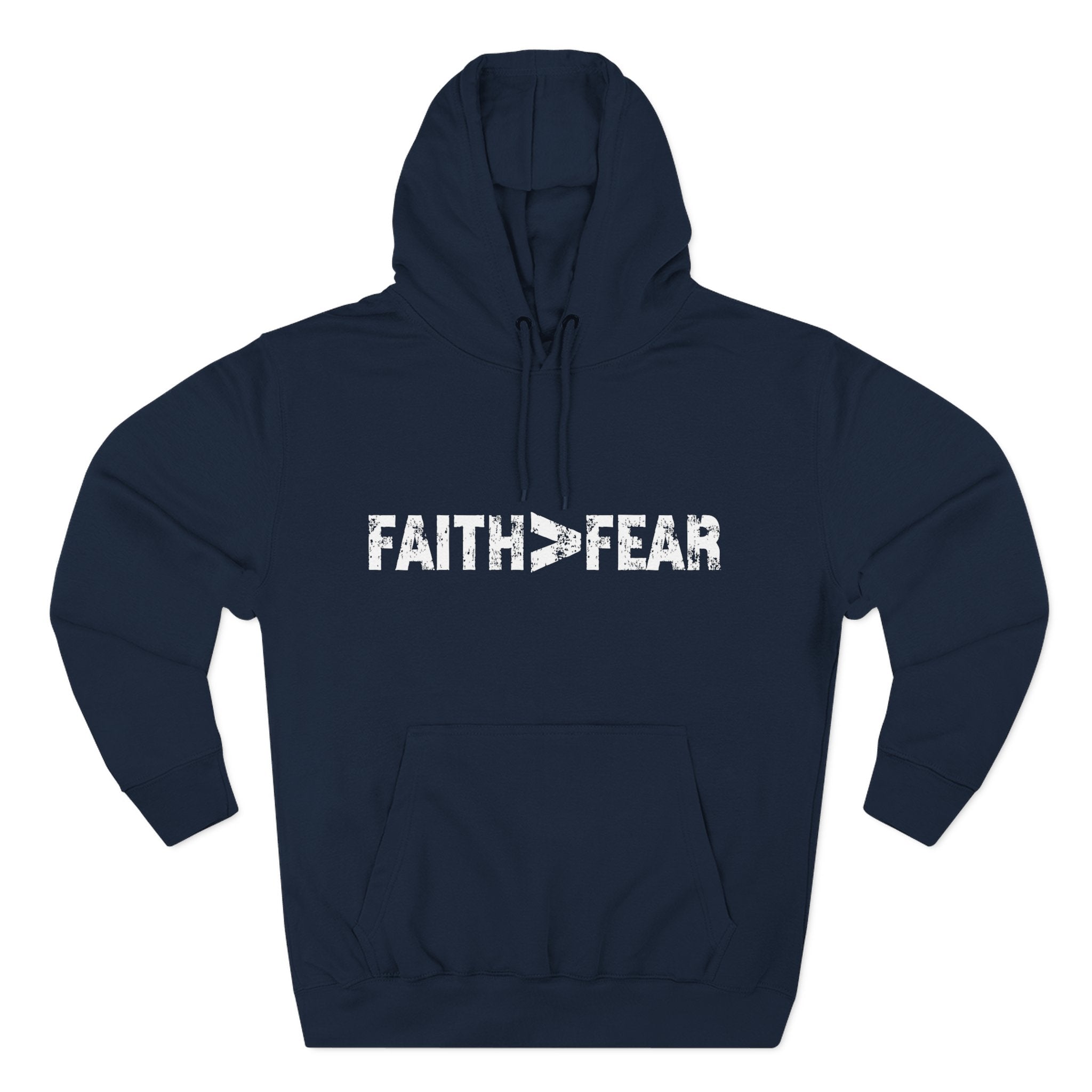 Faith > Fear Men's Hoodie