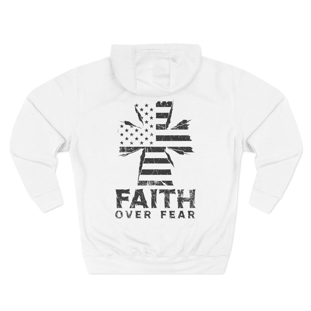 Faith Over Fear Patriotic Hoodie