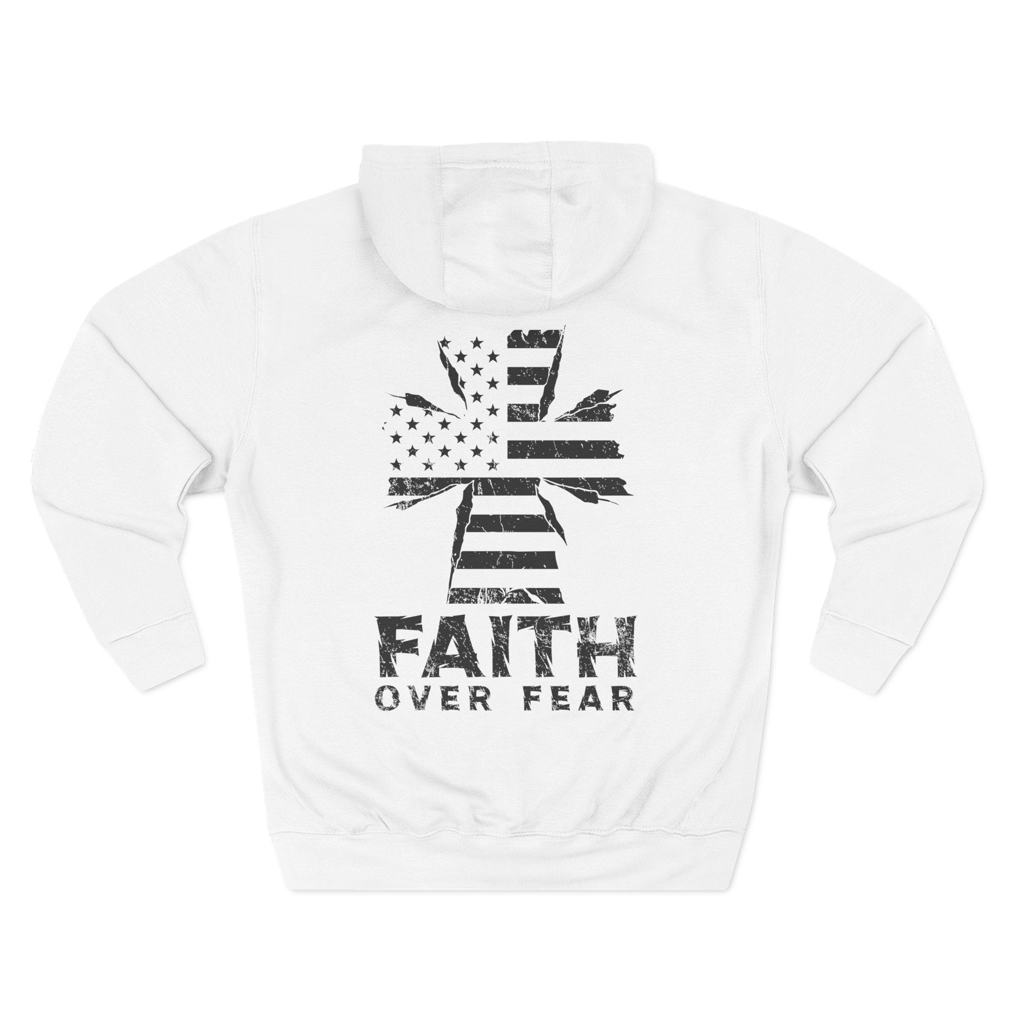Faith Over Fear Patriotic Hoodie