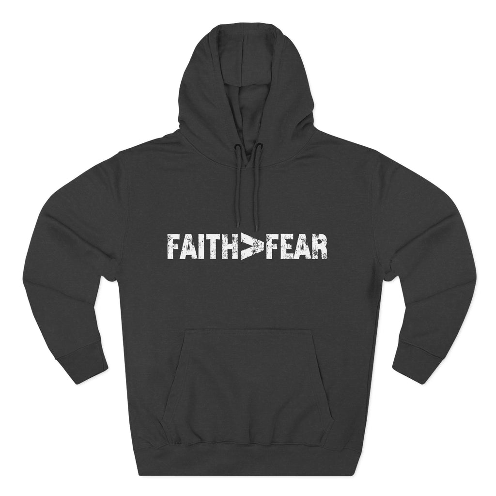Faith > Fear Men's Hoodie