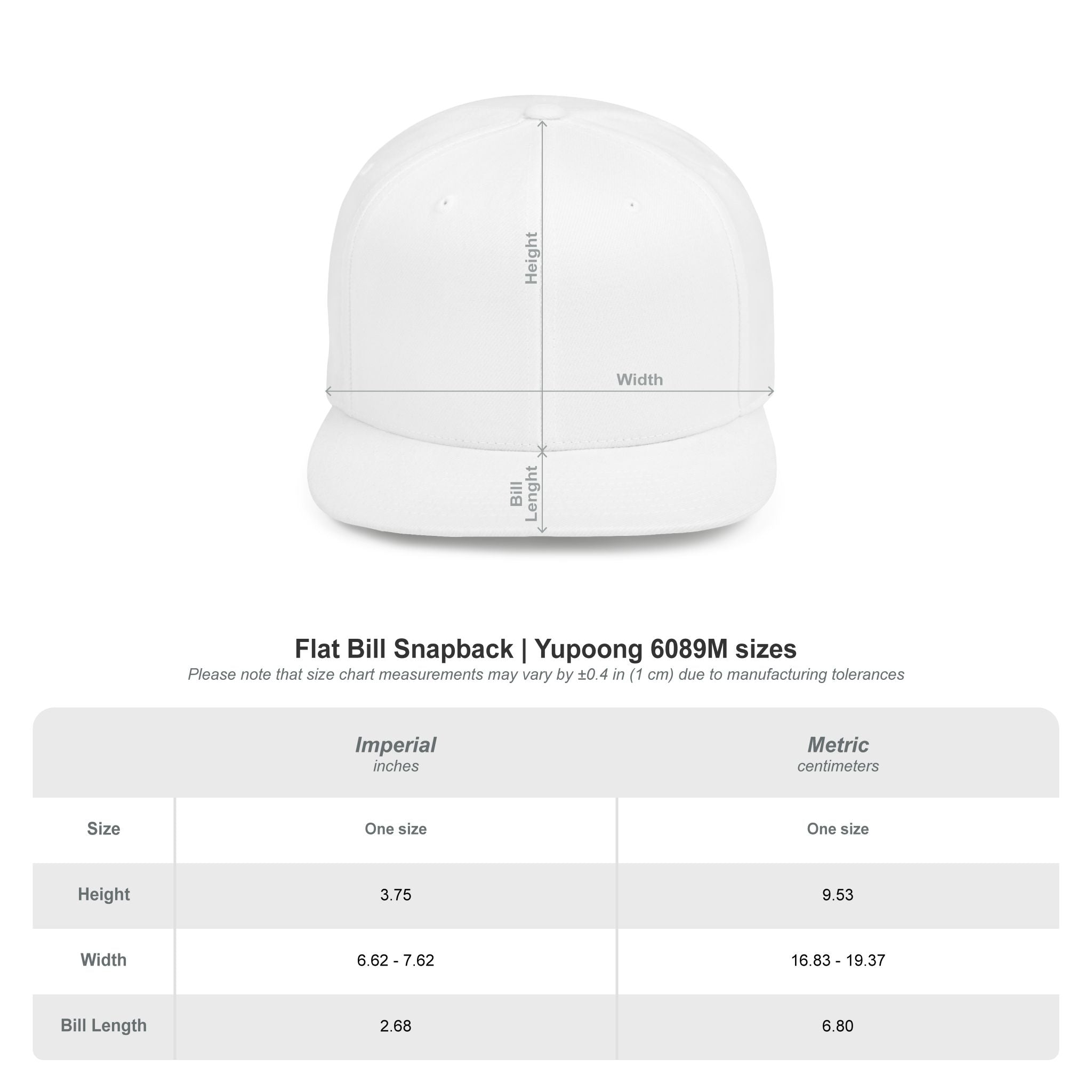Yahweh Cross Flat Bill Snapback Hat