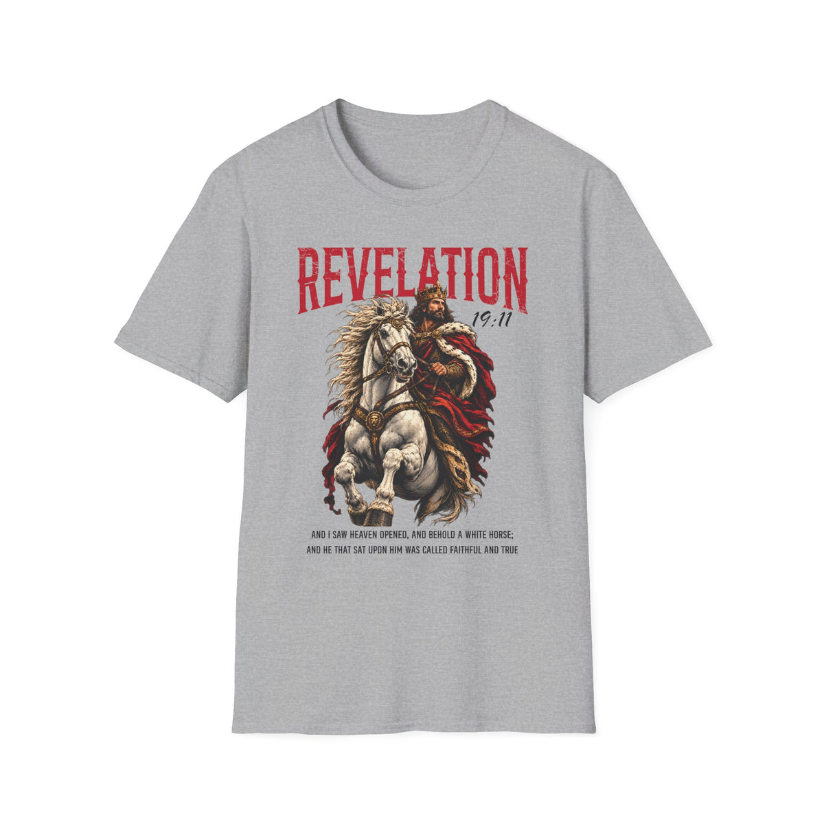 New Drop: Faithful and True-Revelation 19:11 T-Shirt