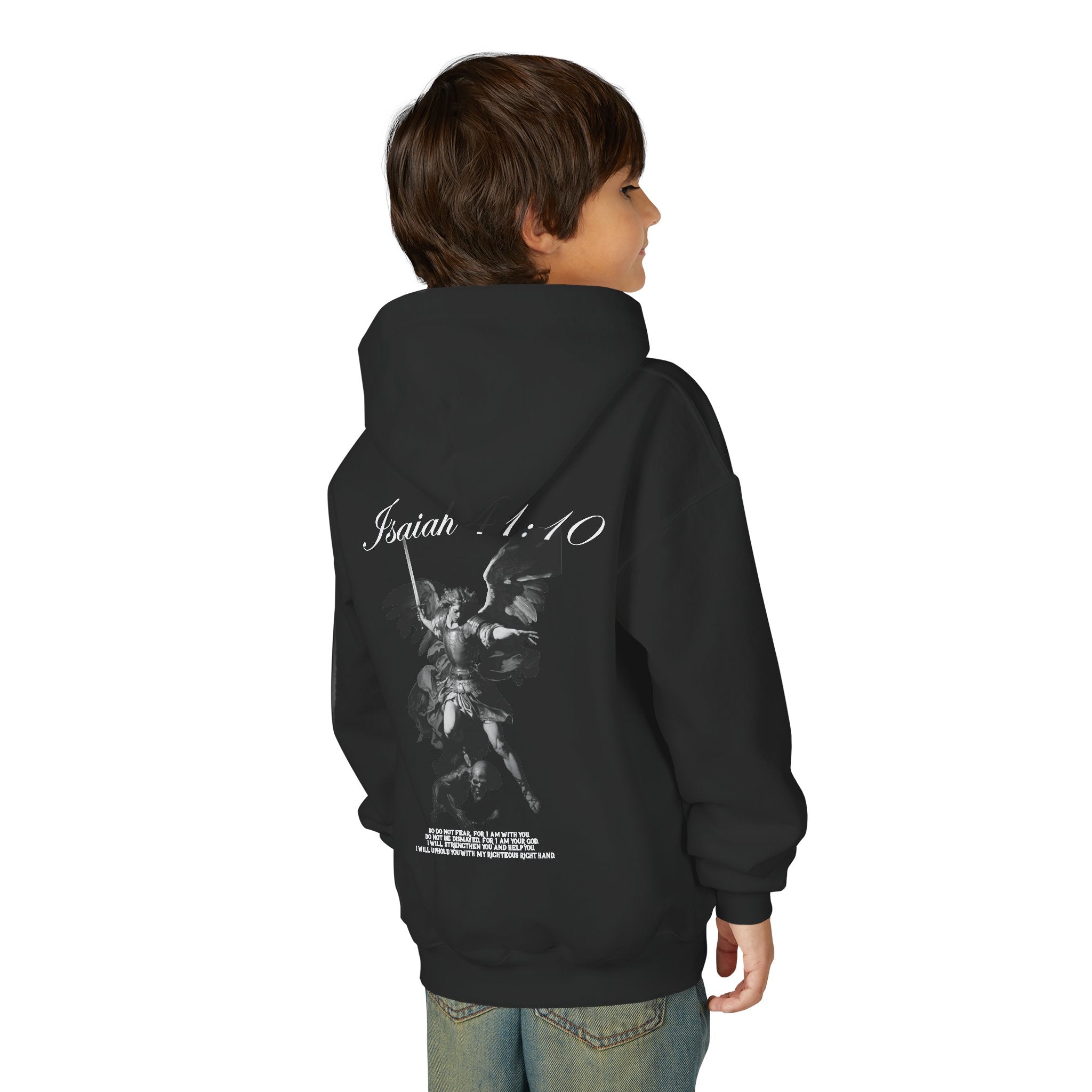 Isaiah 41:10 Fear Not Youth Hoodie