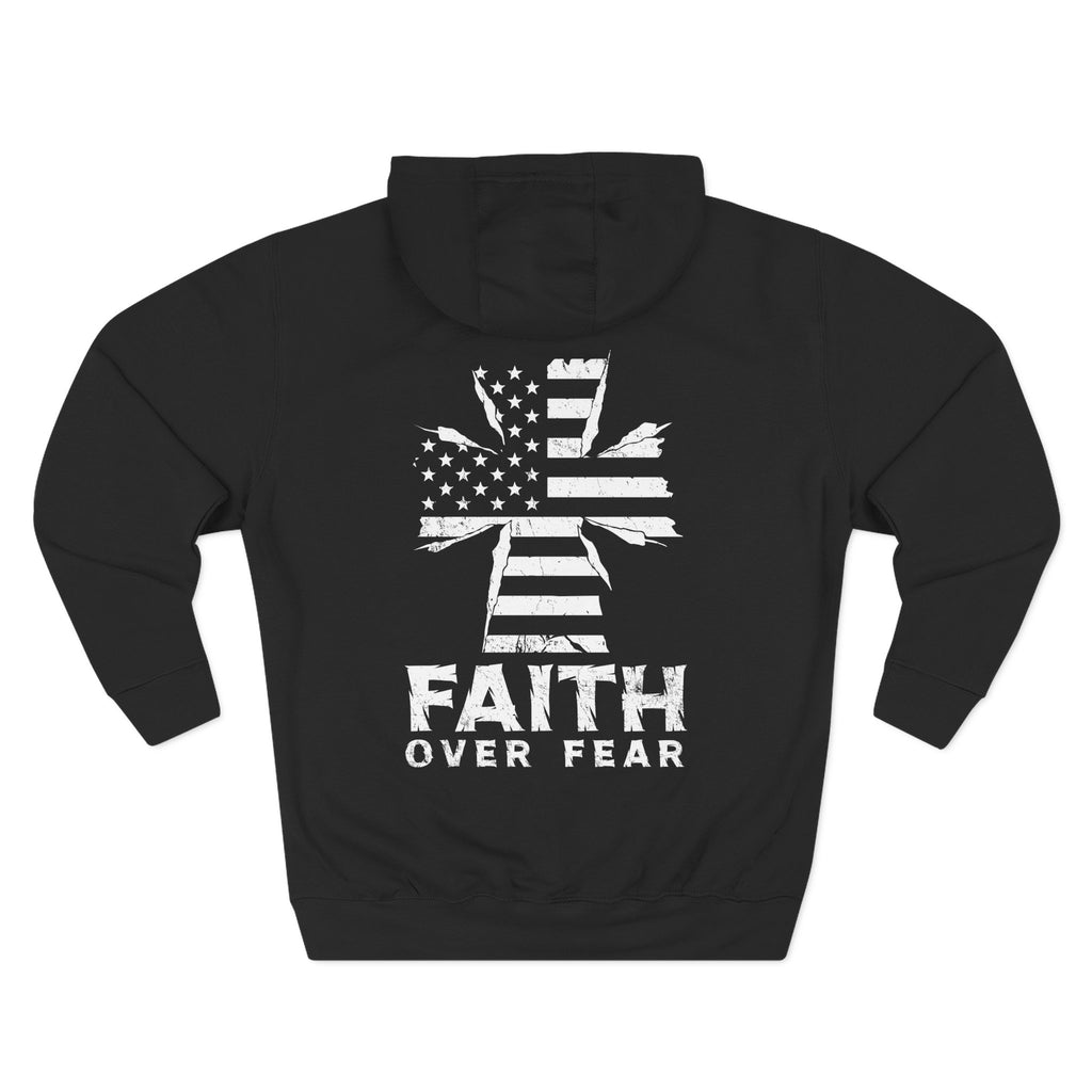Faith Over Fear Patriotic Hoodie
