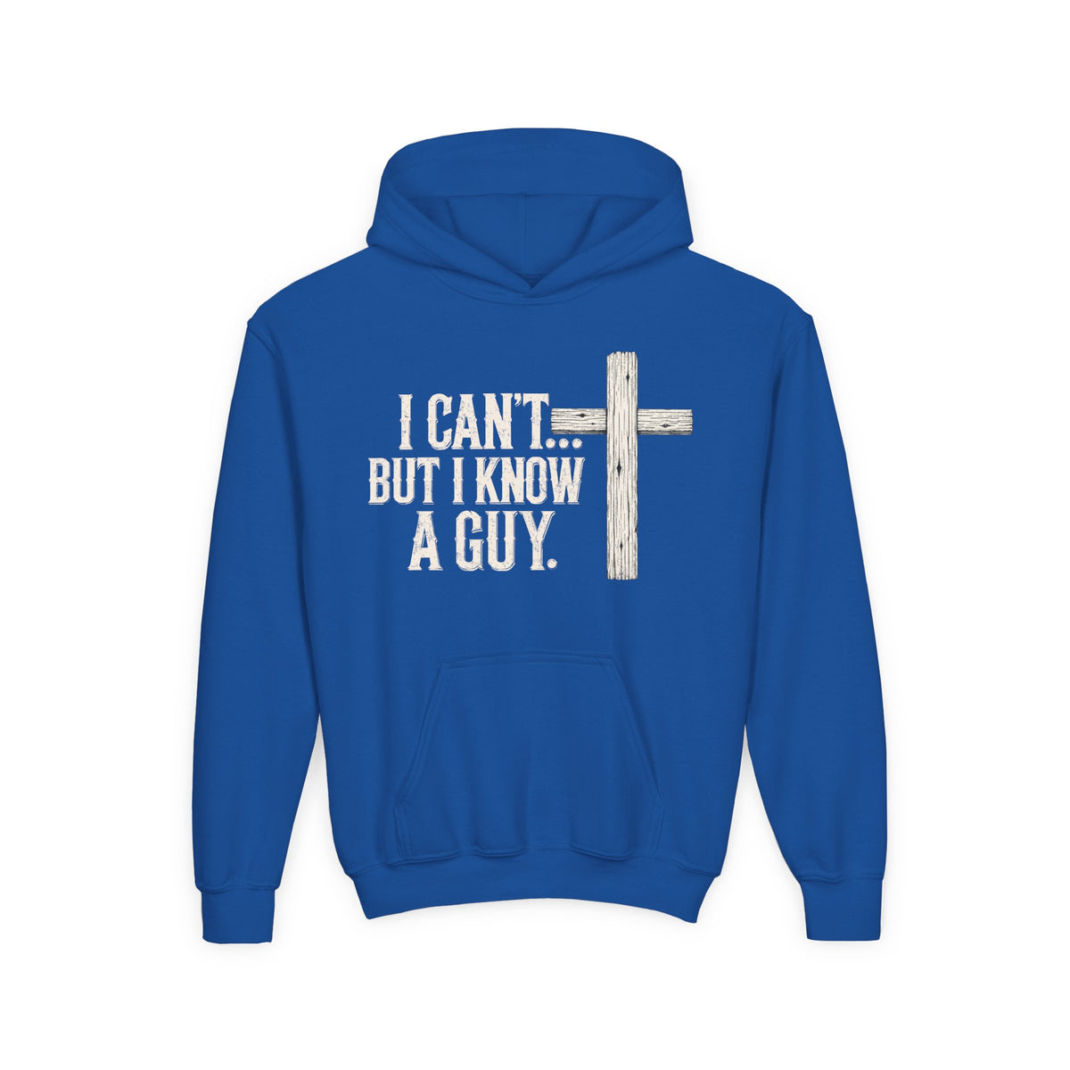 I Can't But Know A Guy Youth Hoodie