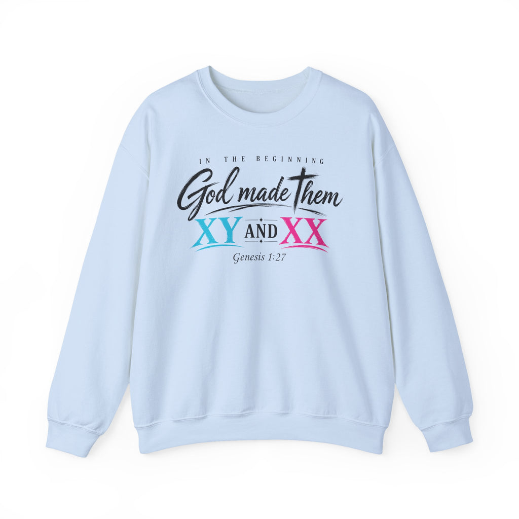 God Made Them XY And XX Sweatshirt