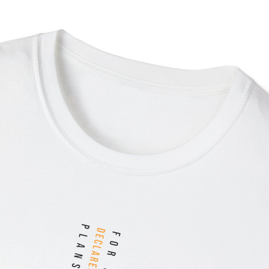 For I know The Plans Jeremiah 29:11 T-Shirt