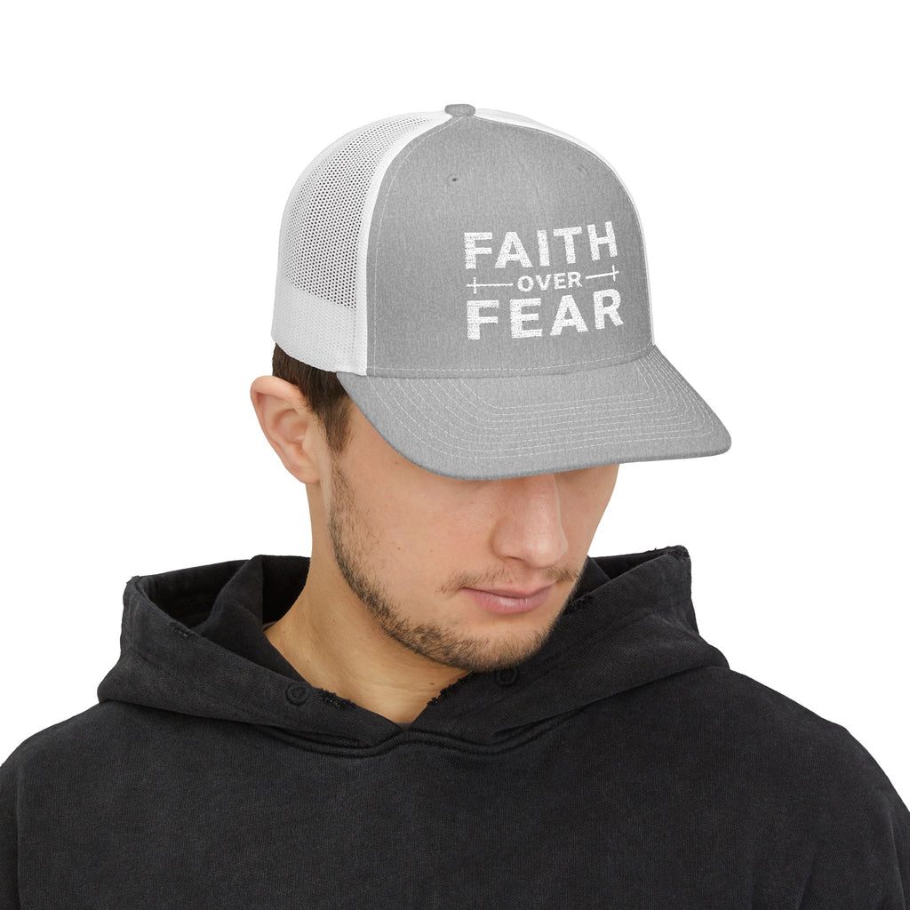 Faith Over Fear Richardson Snapback Hat