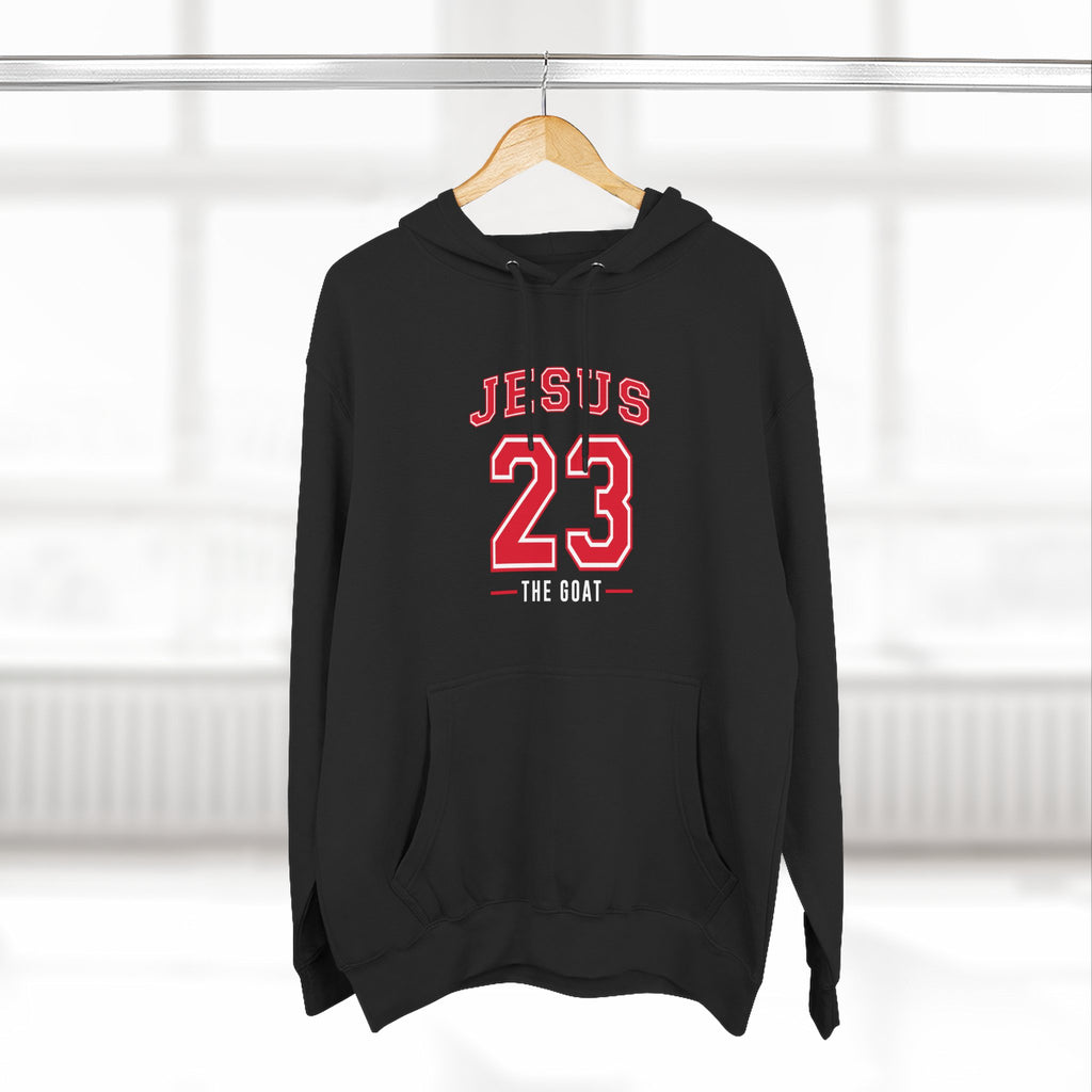 Jesus 23 The Goat Men's Hoodie