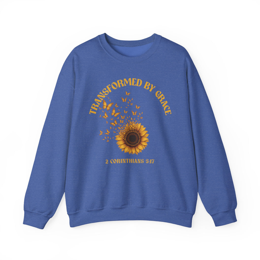 Transformed by Grace Women's Premium Crewneck