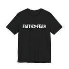 Faith > Fear Men's T‑Shirt
