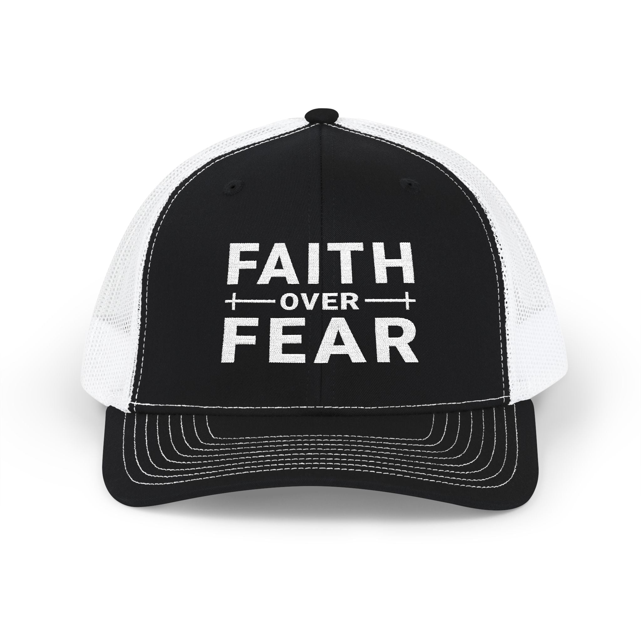 Faith Over Fear Richardson Snapback Hat