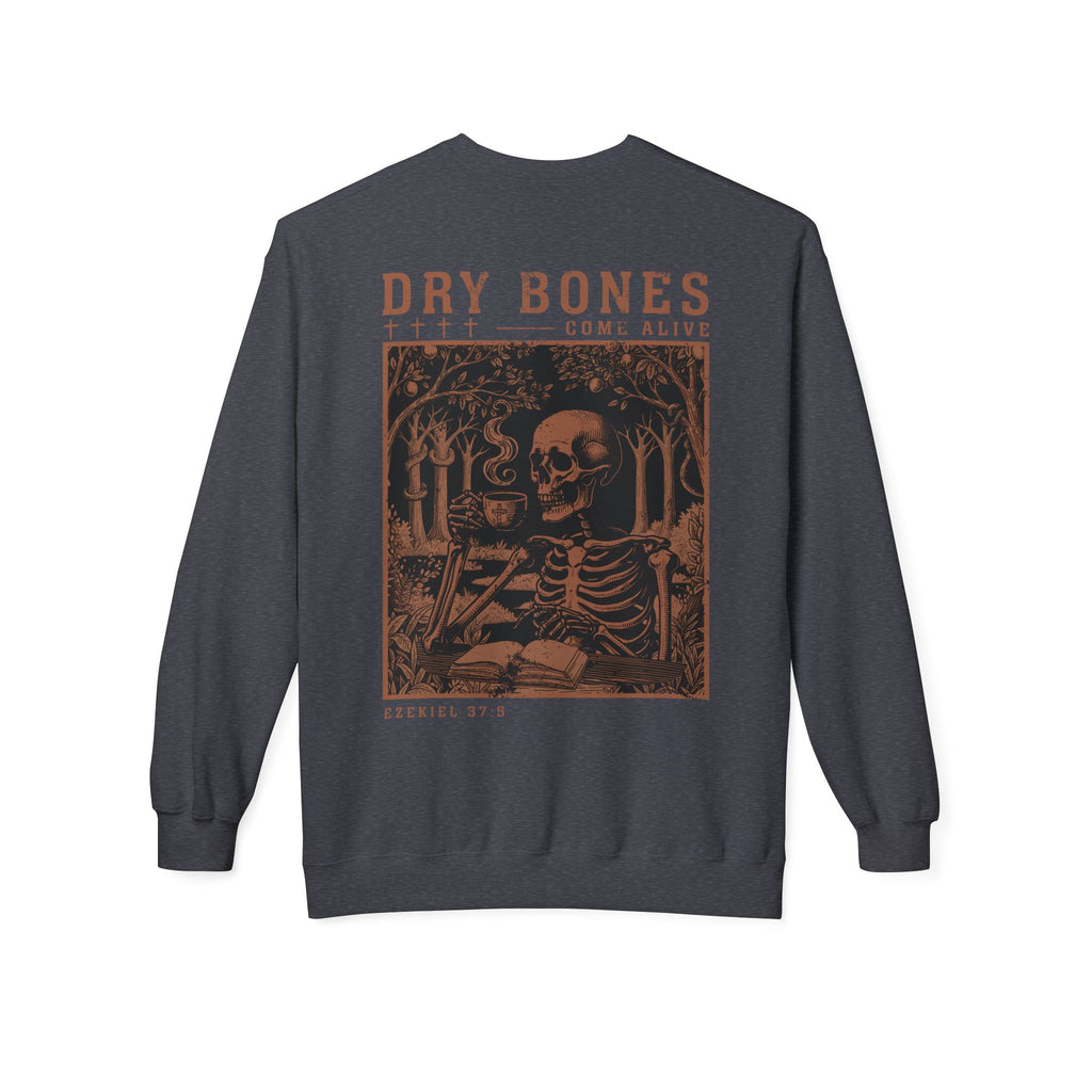 Dry Bones Come Alive Premium Vintage Gold Sweatshirt
