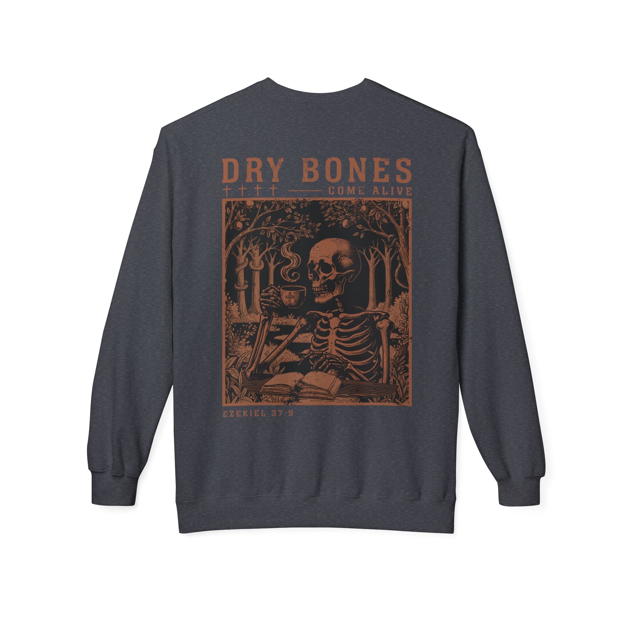 Dry Bones Come Alive Premium Vintage Gold Sweatshirt