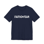 Faith > Fear Men's T‑Shirt