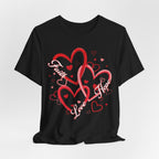 Faith, Hope, & Love Valentines T-Shirt