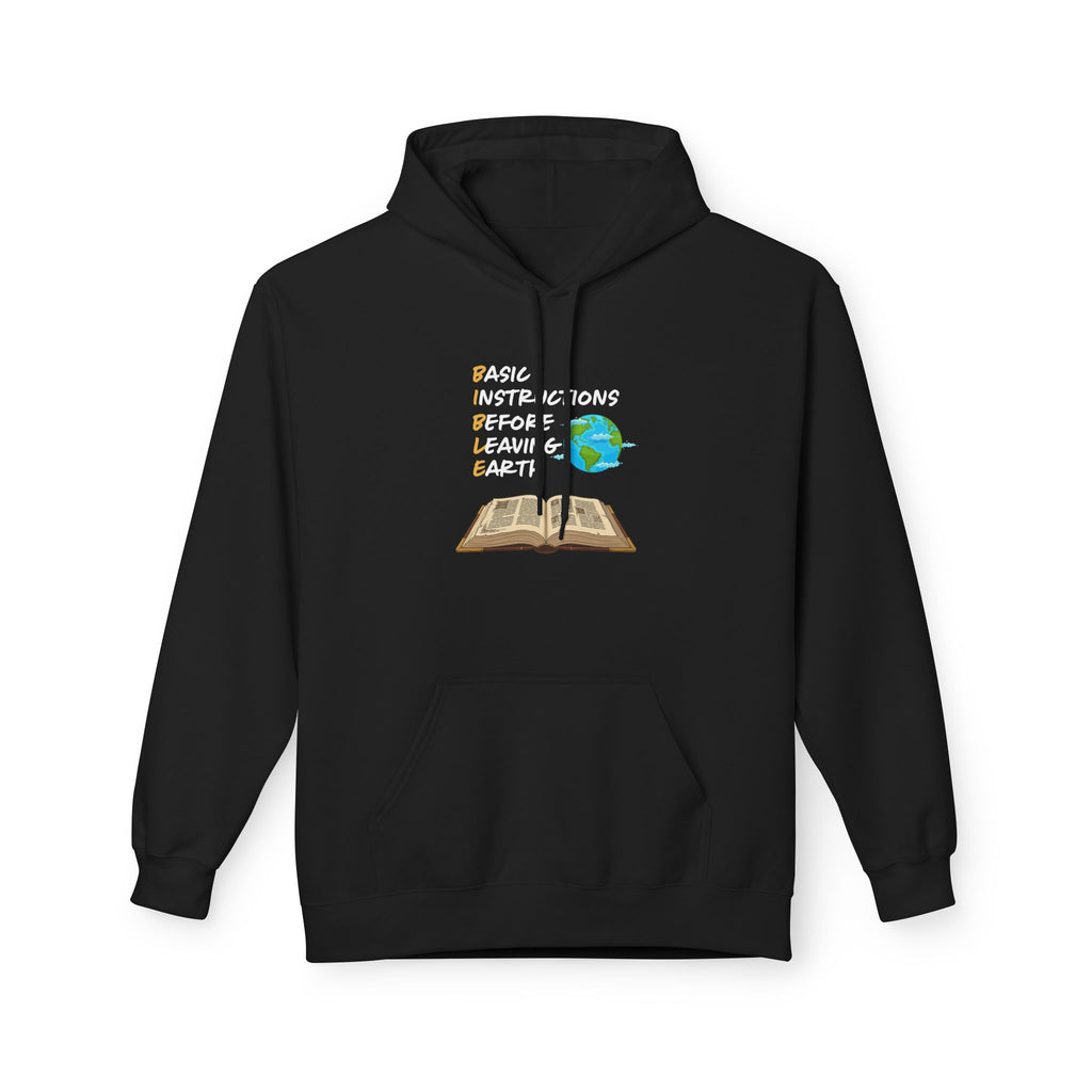 Basic Instructions Before Leaving Earth Hoodie