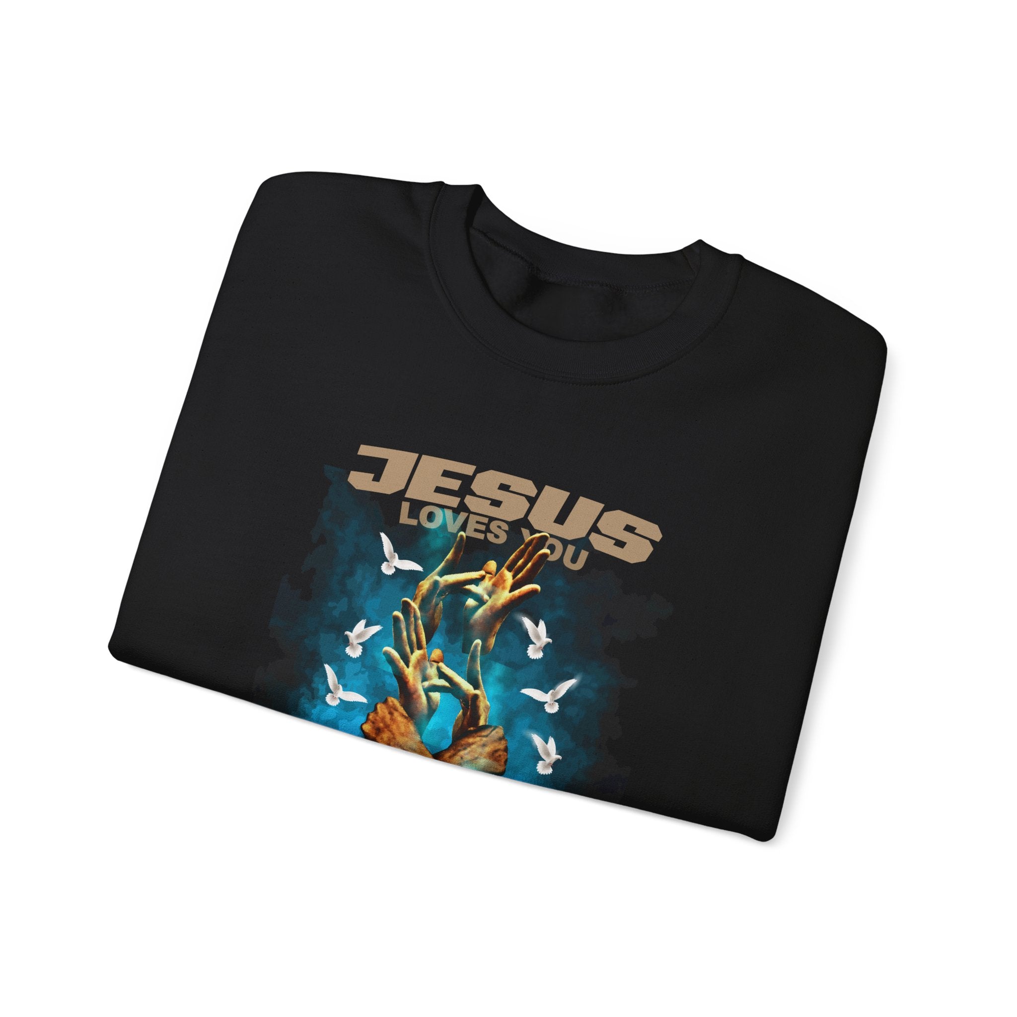 Jesus Loves You Sign Language Sweatshirt