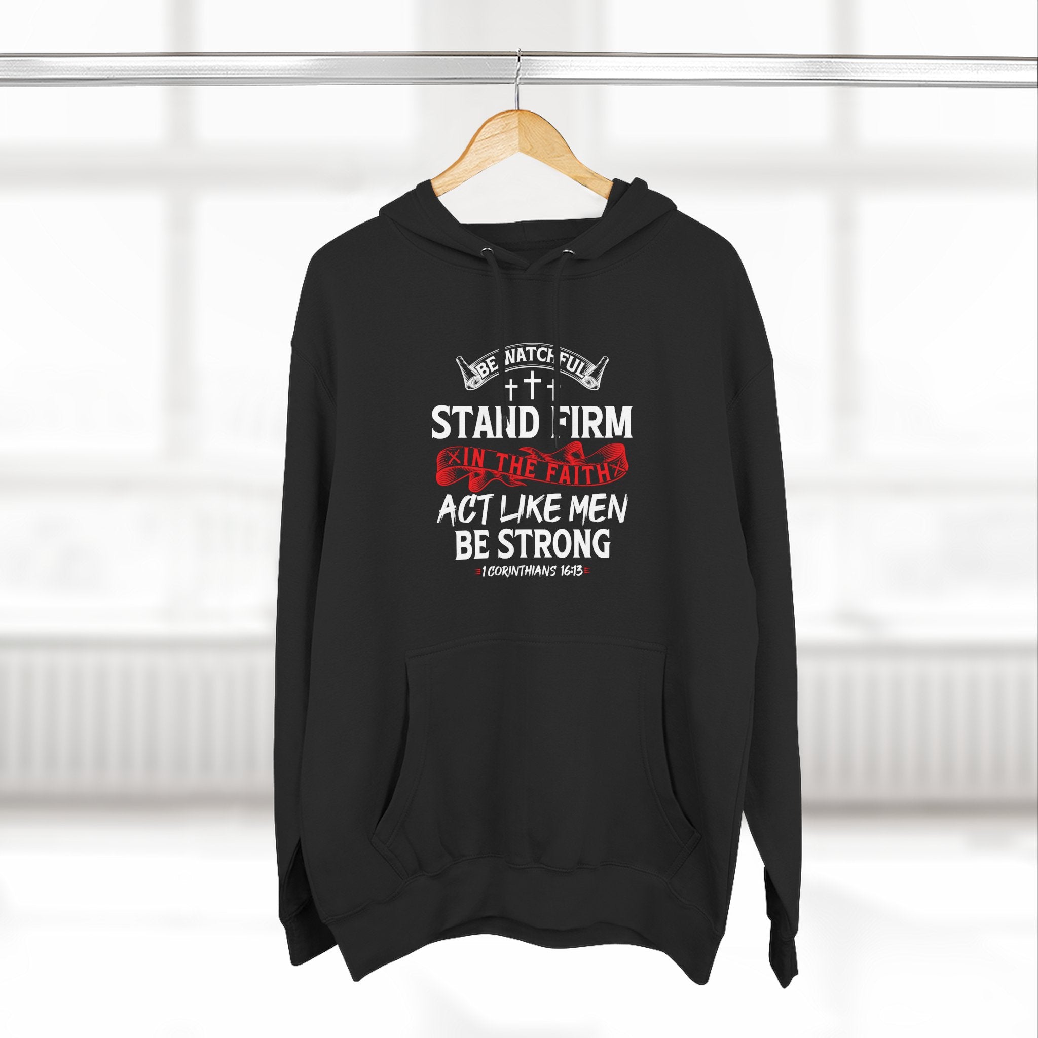 Stand Firm in the Faith Men's hoodie