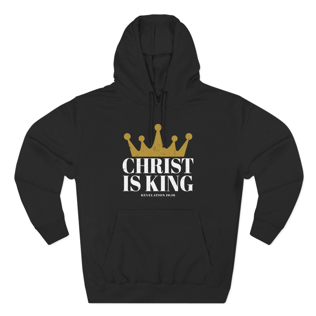 Christ Is King Premium Hoodie for Men
