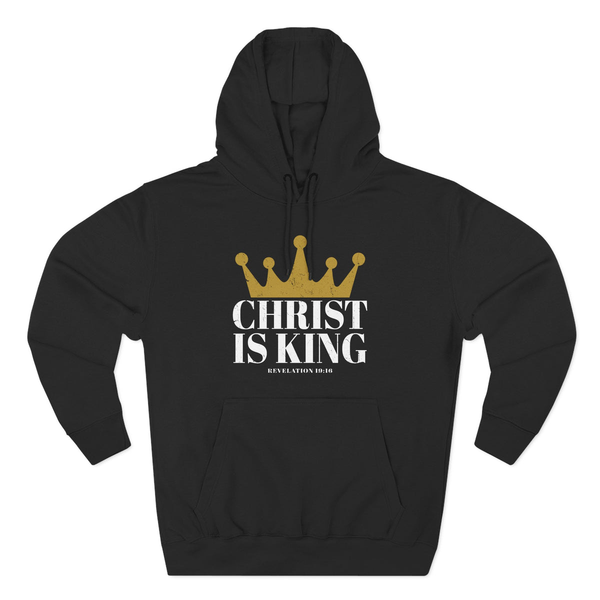 Christ Is King Premium Hoodie for Men