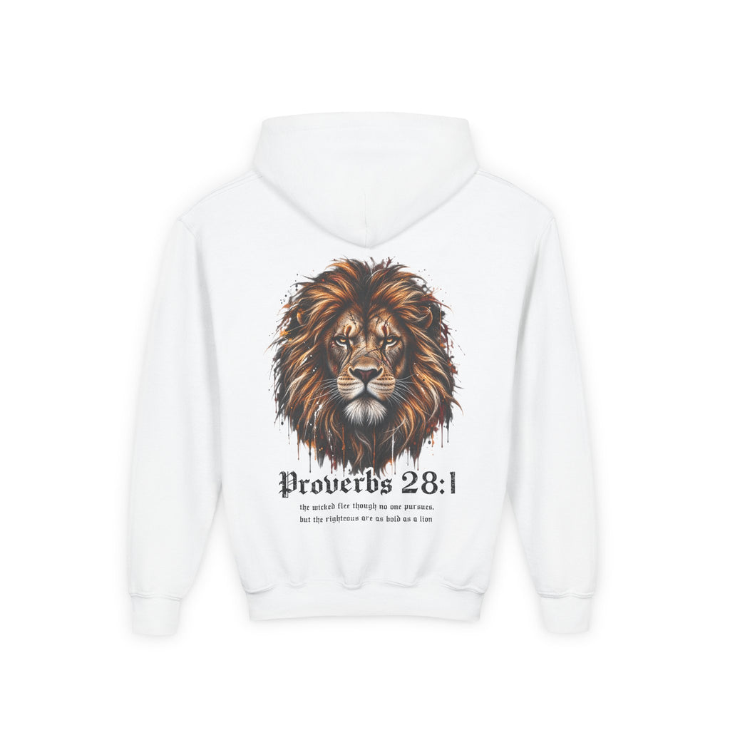 Lion of Judah - Joshua 1:9 Youth Hoodie