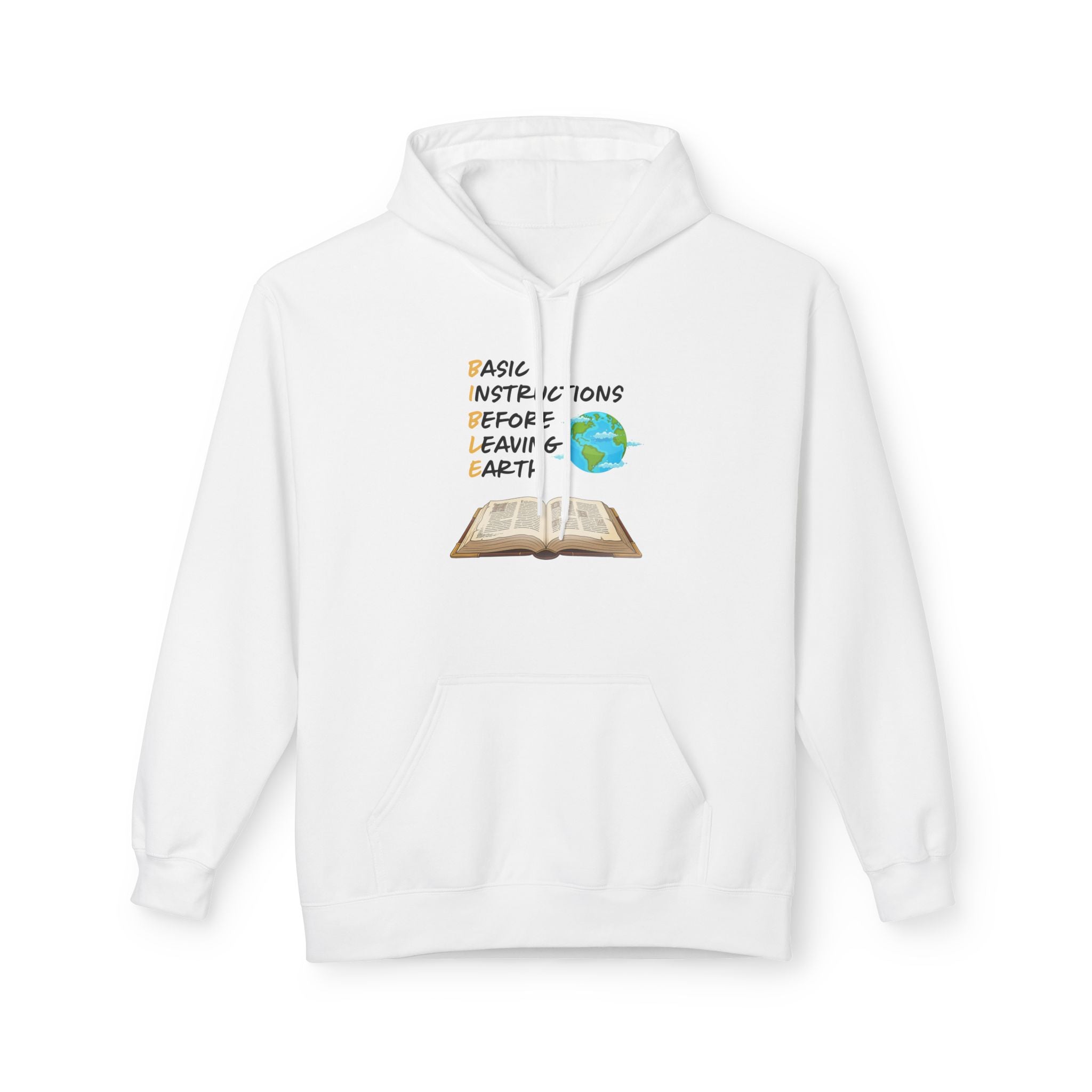 Basic Instructions Before Leaving Earth Hoodie