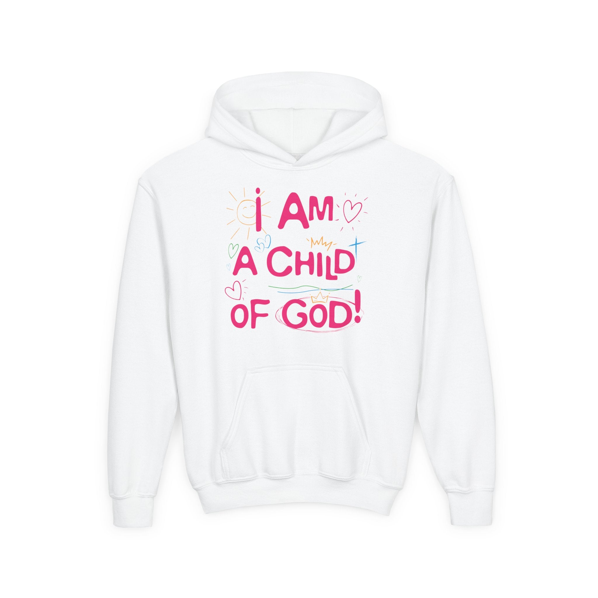 I Am a Child of God Youth Hoodie