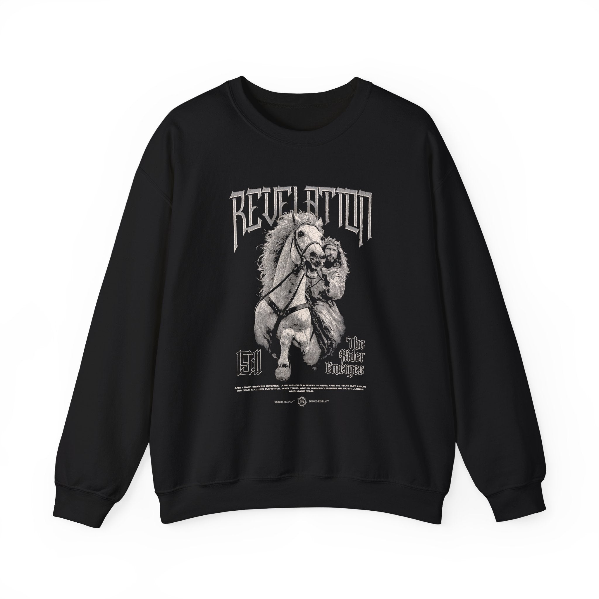 New Drop: Faithful and True-Revelation 19:11 Sweatshirt