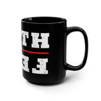 Faith Over Fear Black 15oz Coffee Mug