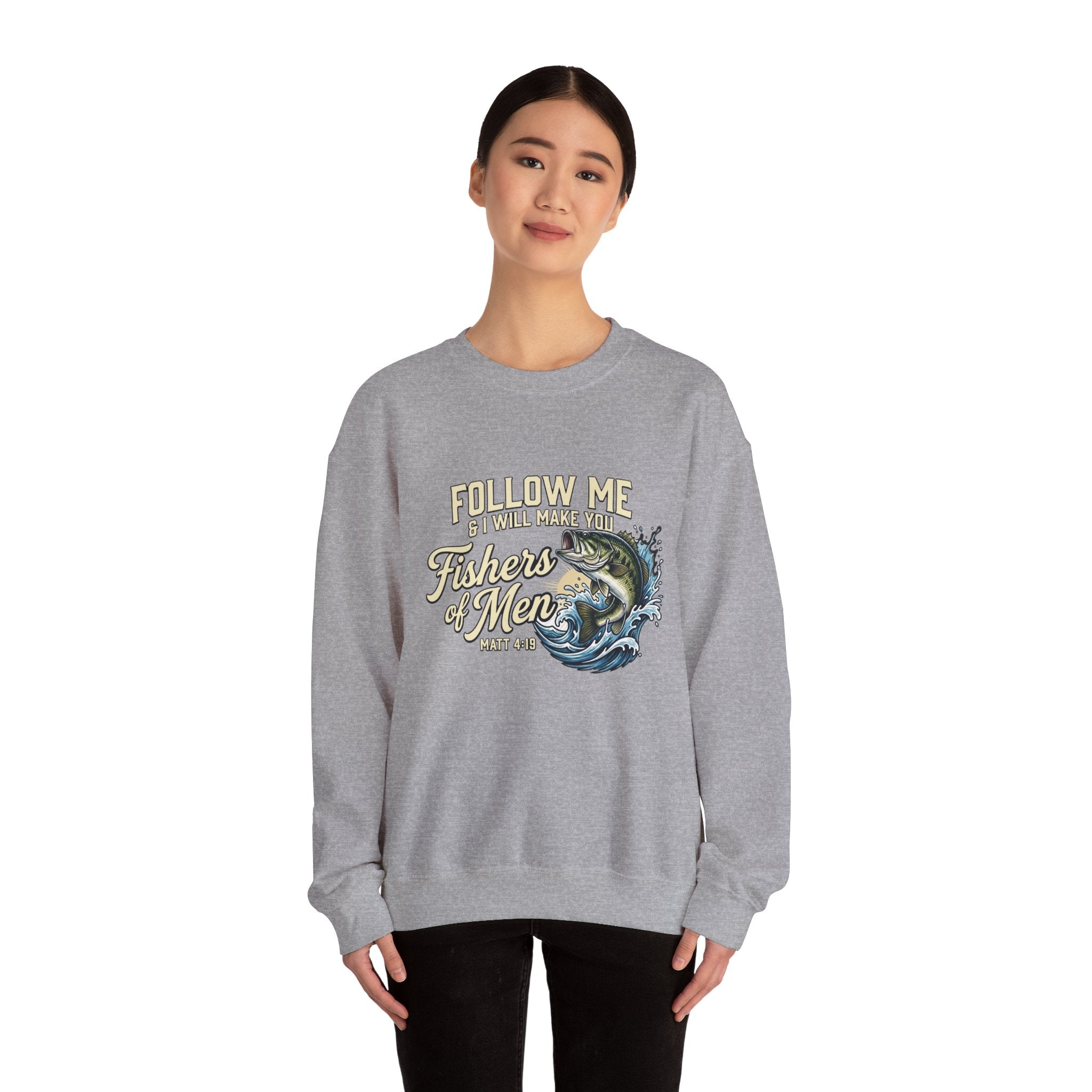 Fishers of Men Matthew 4:19 Sweatshirt
