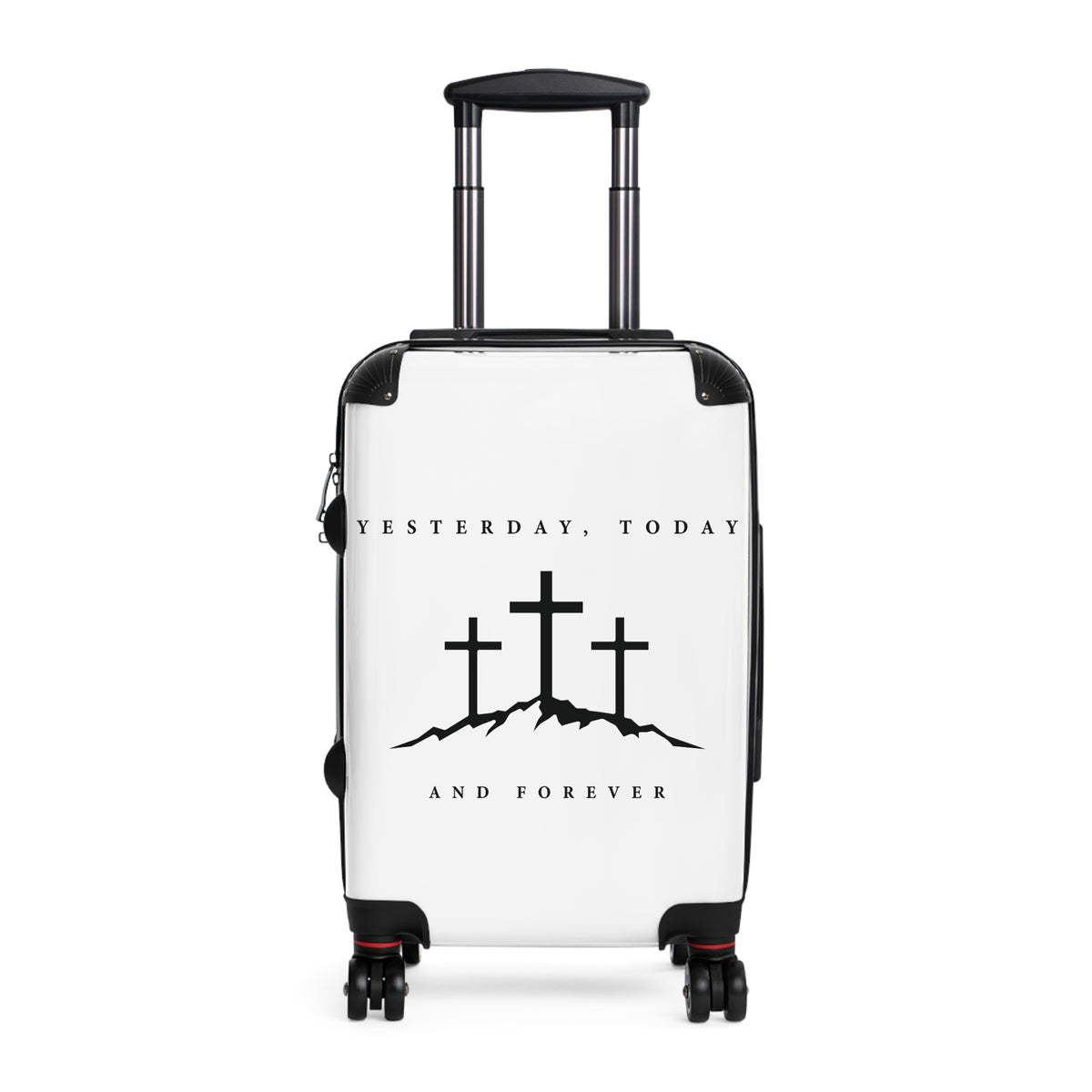 Christian Suitcase – "Yesterday, Today and Forever" Cross Travel Luggage