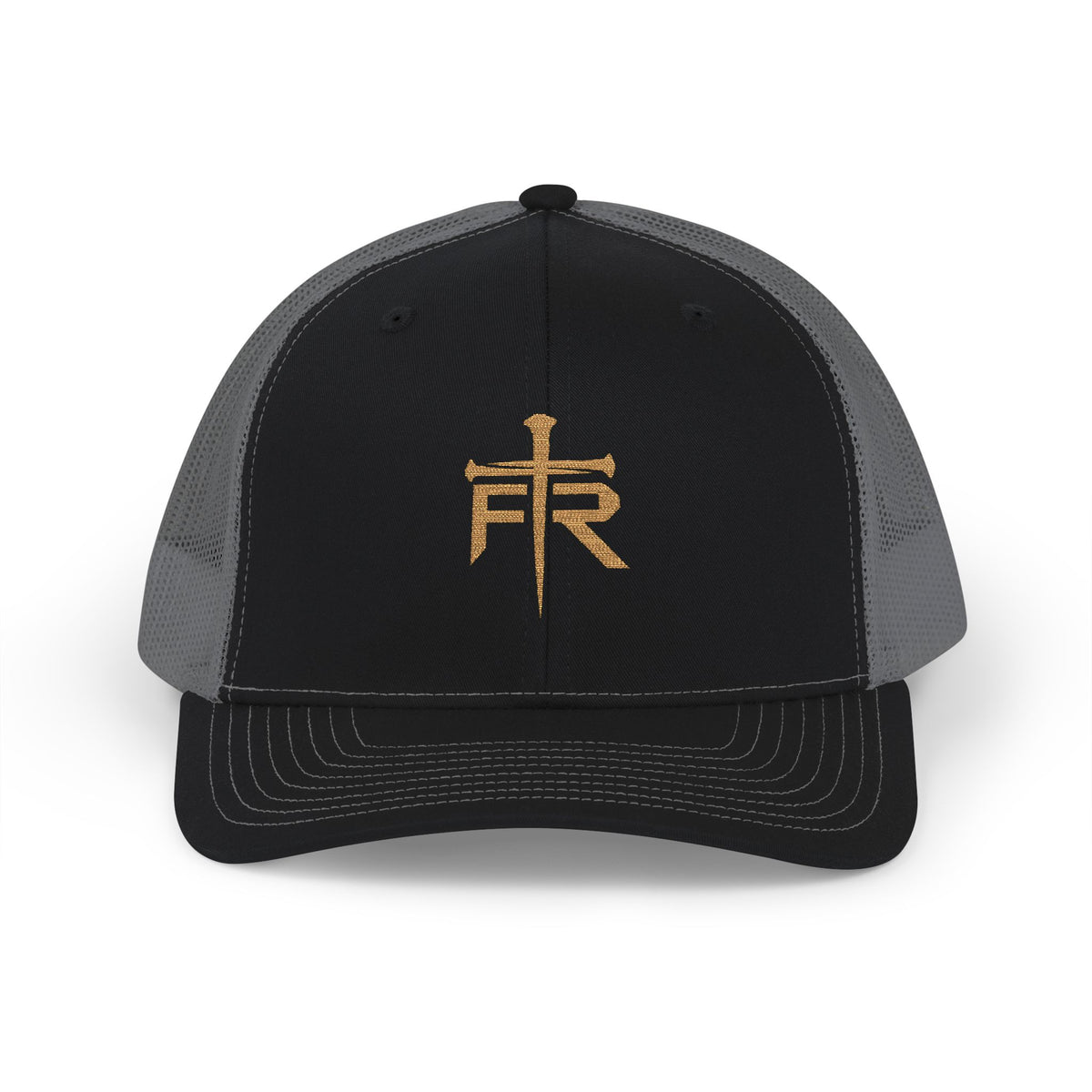 Forged Remnant "FR" Logo Richardson 112 Snapback — Gold
