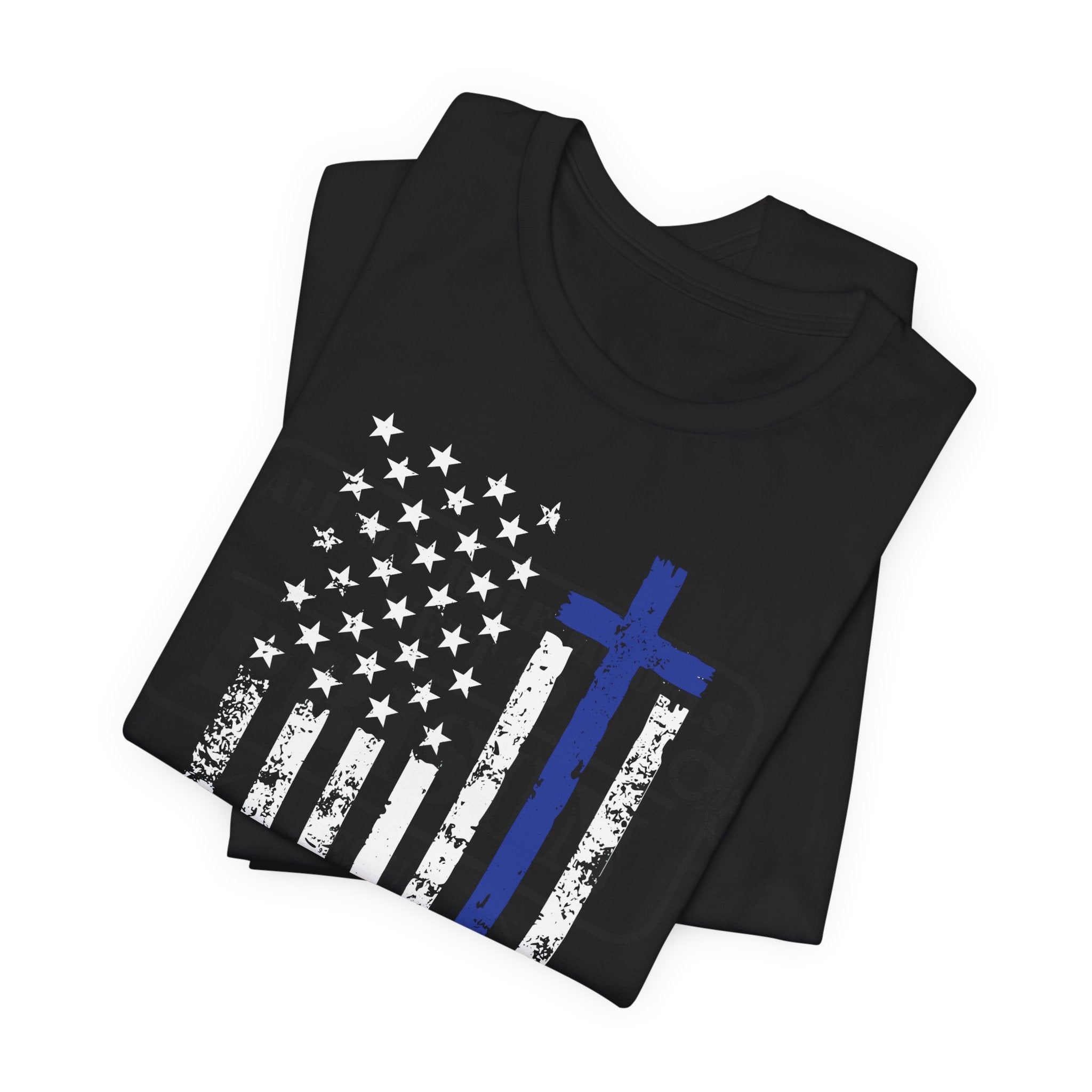 Faith Over Fear Police Tribute T-Shirt