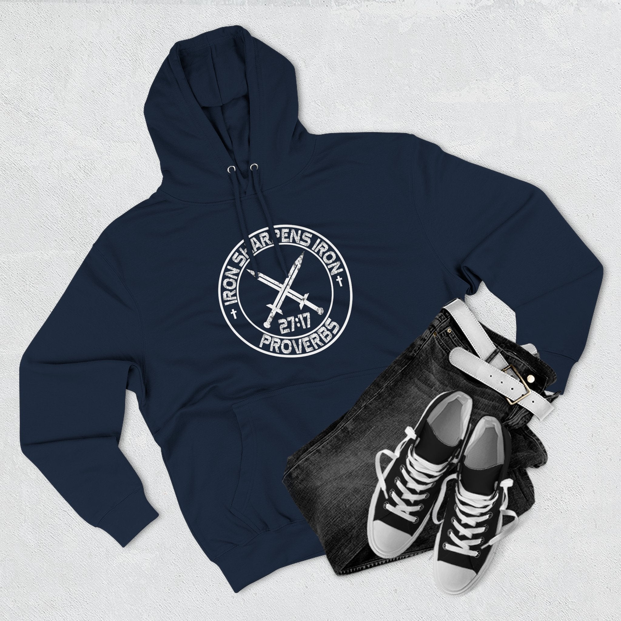 Iron Sharpens Iron Men's Hoodie