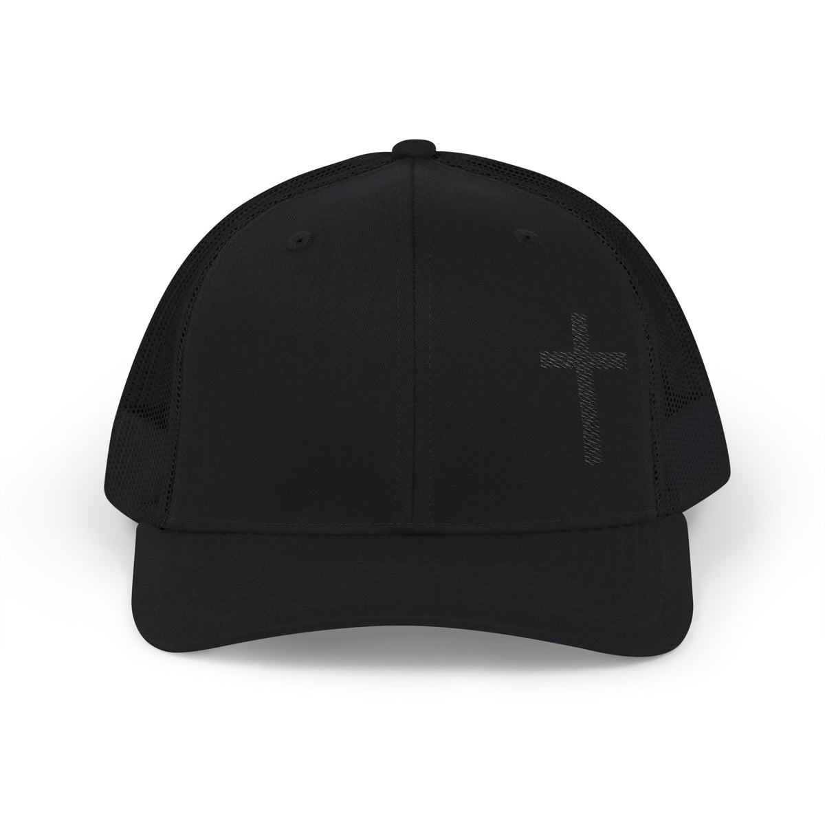 Black Cross Richardson 112 Snapback Hat