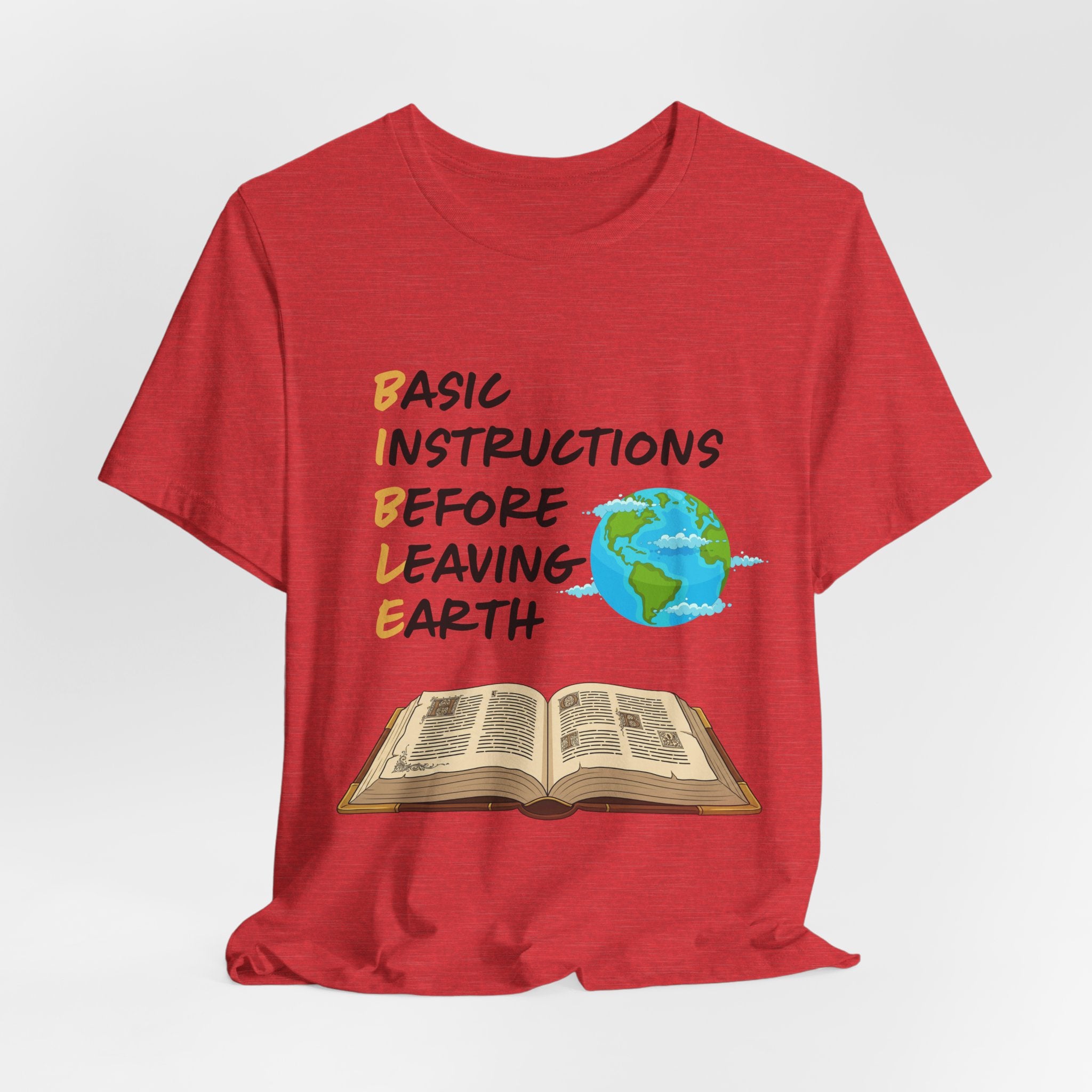 Basic Instructions Before Leaving Earth T-Shirt