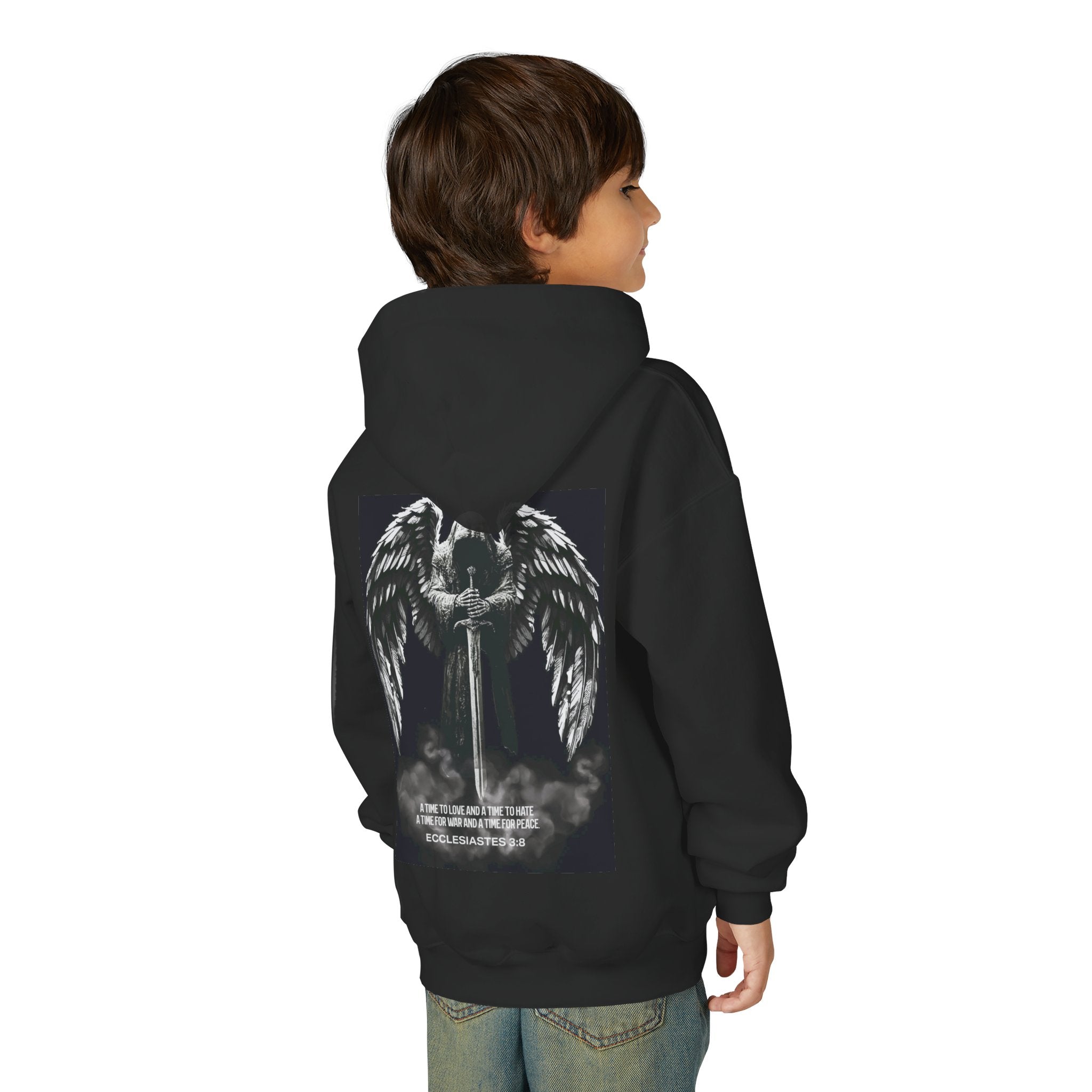 A Time For War Ecclesiastes Youth Hoodie